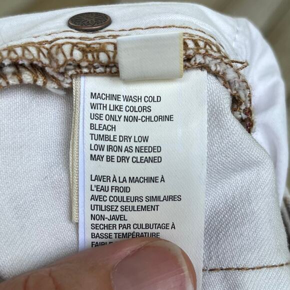 Free People We The Free Wild Child Printed Skinny Jeans Size 25 - Picture 13 of 13